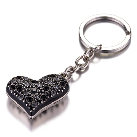 Keychain in Heart Shape For Ladies