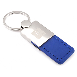 Leather Keychain with Laser Engraving Logo